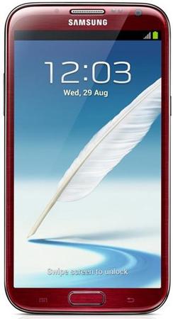 Смартфон Samsung Galaxy Note 2 GT-N7100 Red - Берёзовский